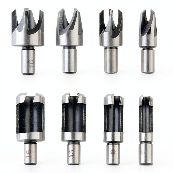 Eyech Wood Plug Cutter Set Carbon Steel Multiple Sizes-1