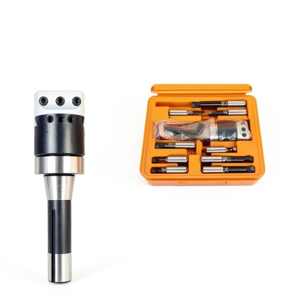 Findmall 2 Inch Boring Head R8 Shank Carbide Boring Bars-4