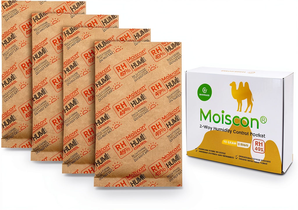 Wisesorb humidity pack placed inside a guitar case