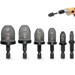 CeyMlem HVAC Copper Tube Expander Tool 6 Sizes Drill Bit-0