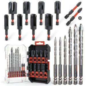 FROOOK Wood Plug Cutter Set Carbon Steel Professional Tools-0