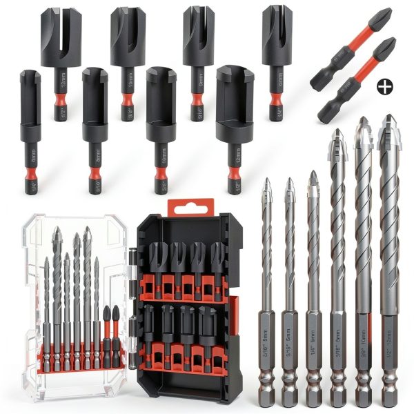 FROOOK Wood Plug Cutter Set Carbon Steel Professional Tools-0