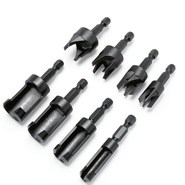 Yakamoz Wood Plug Cutters Carbon Steel Drill Bits Set-1