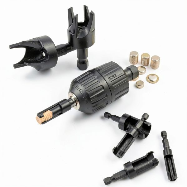 Yakamoz Wood Plug Cutters Carbon Steel Drill Bits Set-6
