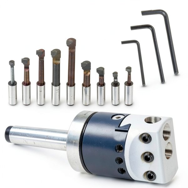 Findmall Boring Bar Set High Grade Steel 9 Piece Tool Kit-3