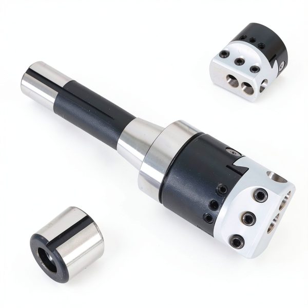 Findmall 2 Inch Boring Head R8 Shank Carbide Boring Bars-3