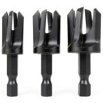 Snappy Plug Cutters Set Woodworking Tools Drill Bits USA-0