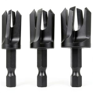 Snappy Plug Cutters Set Woodworking Tools Drill Bits USA-0