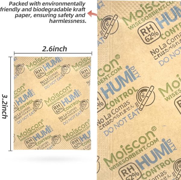 Wisesorb Humidity Control Packets Two Way Moisture Packs-2