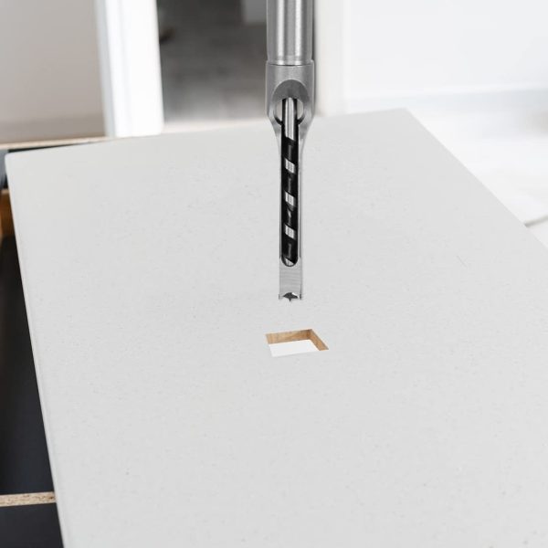 Uxcell Square Mortise Chisel Drill Bit High Carbon Steel-5
