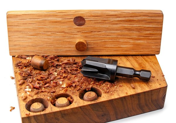 Plug Cutter Make it Snappy Alloy Steel Hex Drive Brad Point-1