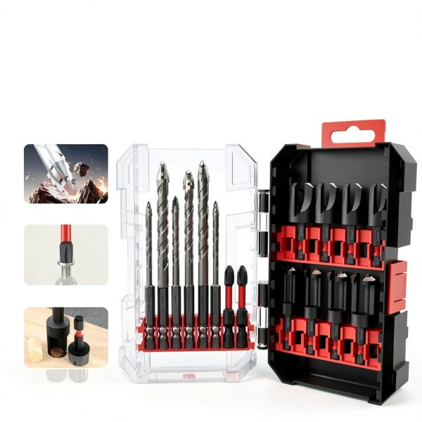 FROOOK Wood Plug Cutter Set Carbon Steel Professional Tools-1