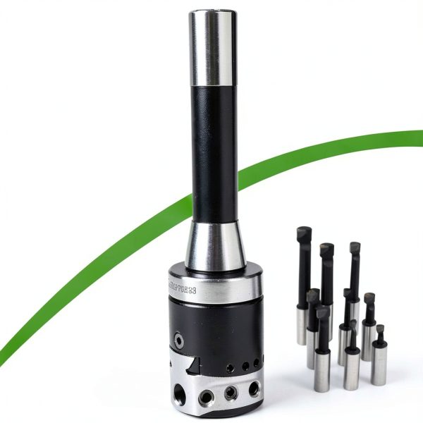 ALL-CARB Boring Head R8 Shank Carbide Bar Precision-3