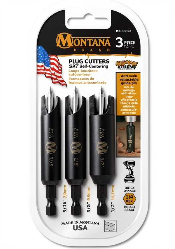 Boring Drill Bits Montana Brand Alloy Steel Black Oxide-1