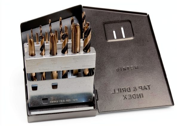 Viking Drill Bits 18 pc HSS Spiral Point Metal Taps-0