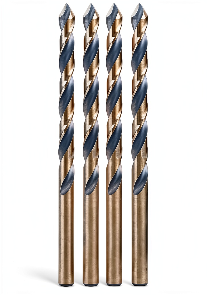 Amana Tool HSS drill bits in use on plastic material