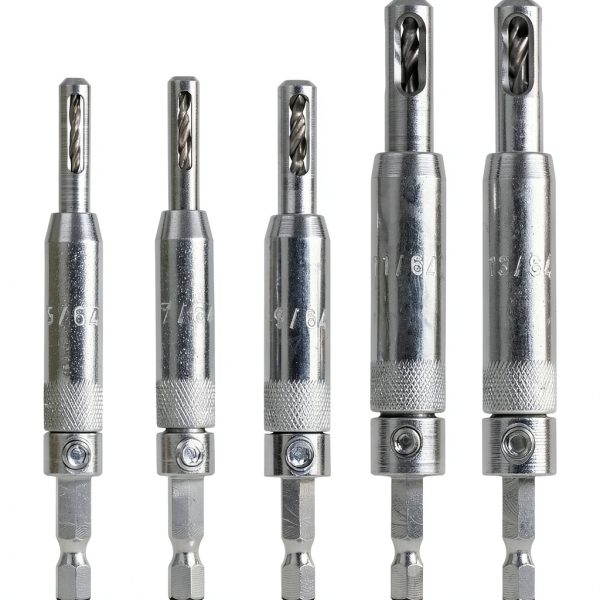 Make it Snappy Hinge Drill Bits High Speed Steel Set-0