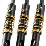 MorningRo Copper Hinge Drill Bits 5mm 1/4in Set-0