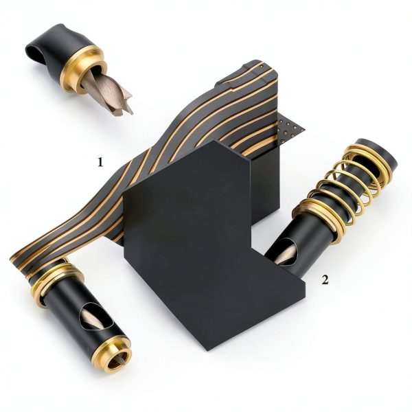 MorningRo Copper Hinge Drill Bits 5mm 1/4in Set-2