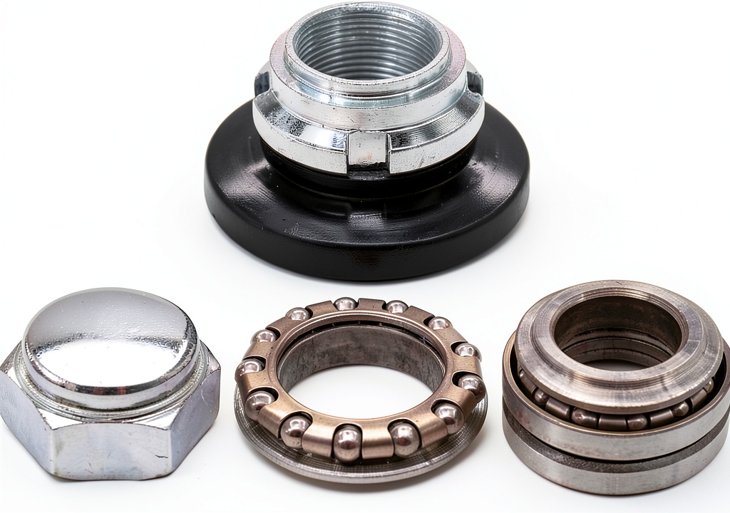 Installing ApplianPar Bearing Set for Honda Z50 SS50 S65 CL70 CT70 on a wooden workbench