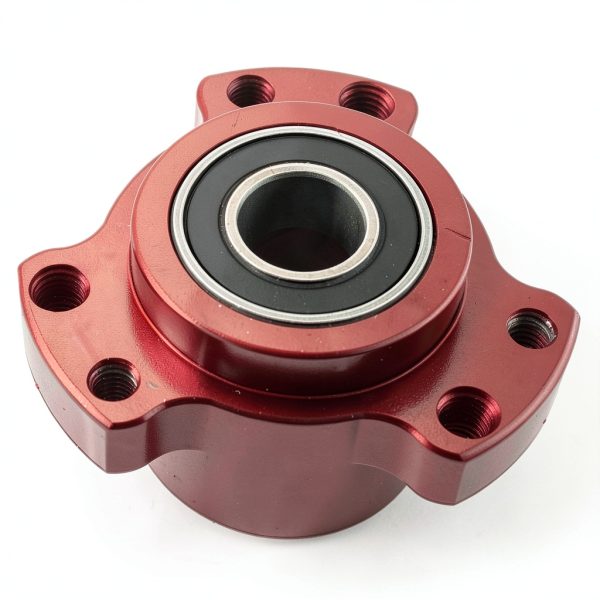 DJ-Motor Red 5/8 Front Wheel Hub with Sealed Bearings for Go Kart-3