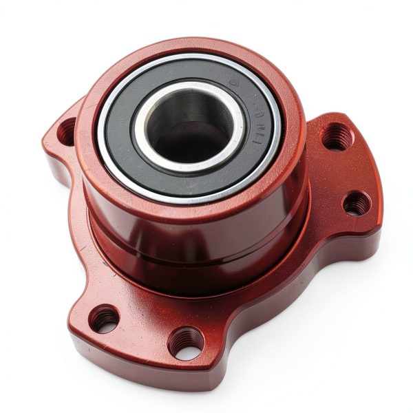 DJ-Motor Red 5/8 Front Wheel Hub with Sealed Bearings for Go Kart-2