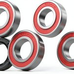 Front Wheel Hub Bearings Seals for Honda Recon 250 TRX250 1997-2022 Rancher 350 2x4 2000-2006 TRX200 1990-1997, OEM# 91053-HC4-003 91053-HC4-000 91257-KA3-711-0