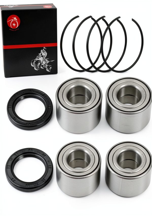 Front Rear Heavy Duty Wheel Bearing 30x60x37mm & CIRCLIP For Can-Am Maverick Commander Outlander Renegade Max 330 400 450 500 570 650 800 80 1000 Defender HD10 HD8 DS450 293350118 293350040 293350150-4