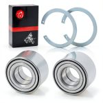 Front Wheel Bearings & Circlip MOTO1988 Honda Rancher 420 27x55x32mm-0