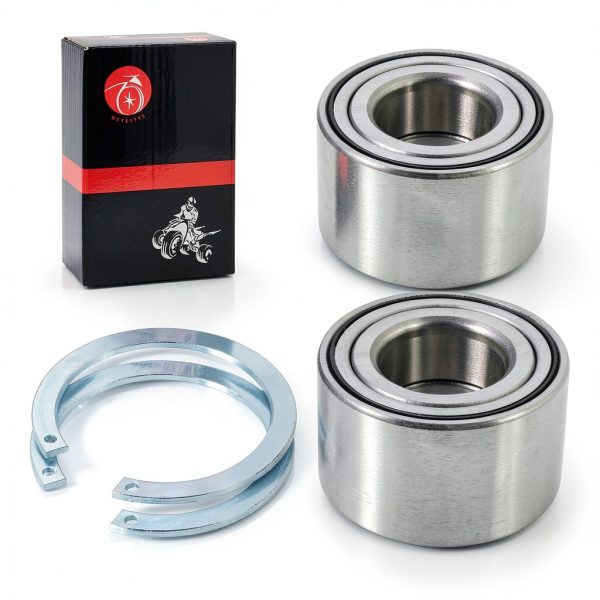 Front Wheel Bearings & Circlip MOTO1988 Honda Rancher 420 27x55x32mm-3