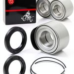 Front Rear Heavy Duty Wheel Bearing 30x60x37mm & CIRCLIP For Can-Am Maverick Commander Outlander Renegade Max 330 400 450 500 570 650 800 80 1000 Defender HD10 HD8 DS450 293350118 293350040 293350150-0