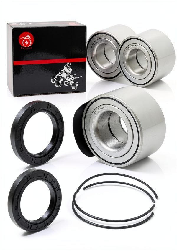 Front Rear Heavy Duty Wheel Bearing 30x60x37mm & CIRCLIP For Can-Am Maverick Commander Outlander Renegade Max 330 400 450 500 570 650 800 80 1000 Defender HD10 HD8 DS450 293350118 293350040 293350150-0