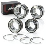 Front & Rear Wheel Bearings Heavy Duty for Polaris Sportsman Ranger ACE 400 500 570 600 700 800(40x74x40)(35x64x37) #3515087 3515088 3585502 3514635 3514634-0