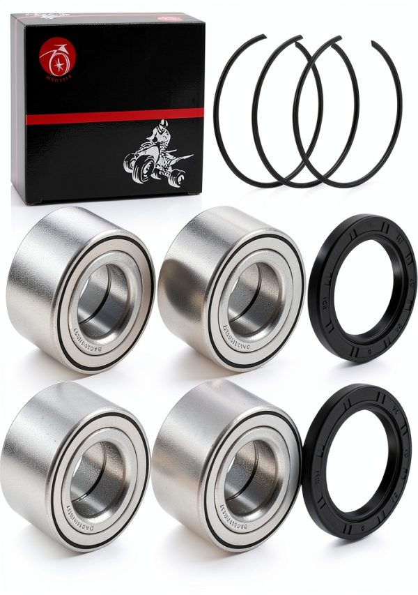 Front Rear Heavy Duty Wheel Bearing 30x60x37mm & CIRCLIP For Can-Am Maverick Commander Outlander Renegade Max 330 400 450 500 570 650 800 80 1000 Defender HD10 HD8 DS450 293350118 293350040 293350150-3