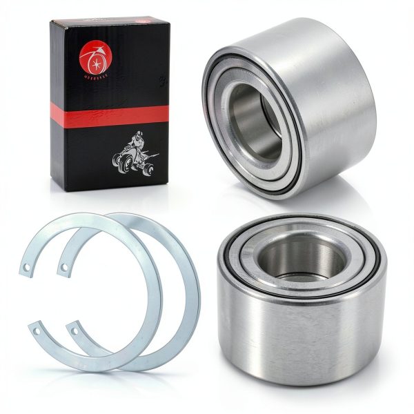 Front Wheel Bearings & Circlip MOTO1988 Honda Rancher 420 27x55x32mm-6