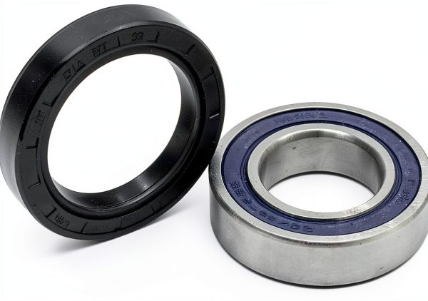 Alpha Rider Left Rear Axle Wheel Hub Bearing Seal Kit for Honda ATV-5