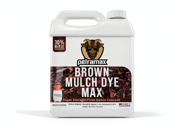 PetraTools Brown Mulch Dye Bundle with HD101 Sprayer 1 Gallon-1