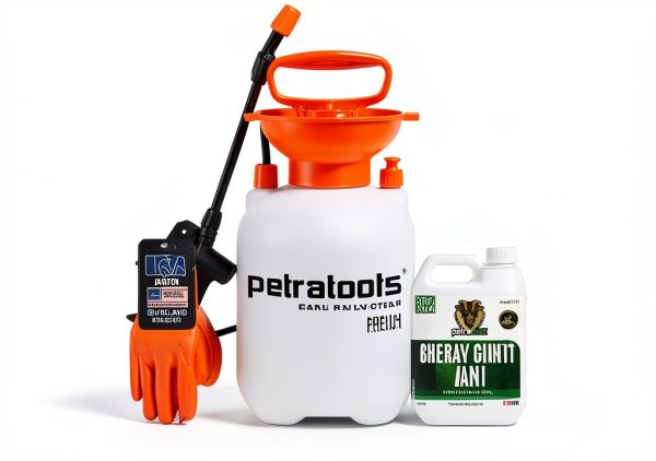 PetraMax Grass Paint for Lawn Sprayer Bundle - (32oz Grass Paint Max, 1 Gallon Pump Sprayer, Gloves) Green Grass Spray for Lawn, Lawn Dye, Grass Dye, Lawn Paint, Green Grass Spray Paint, Turf Paint-3