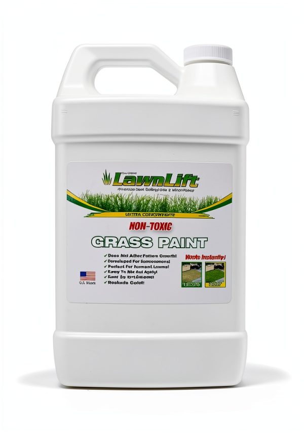 Lawnlift Ultra Concentrated (Green) Grass Paint 1 Gallon = Up to 10 Gallons of Product.-0
